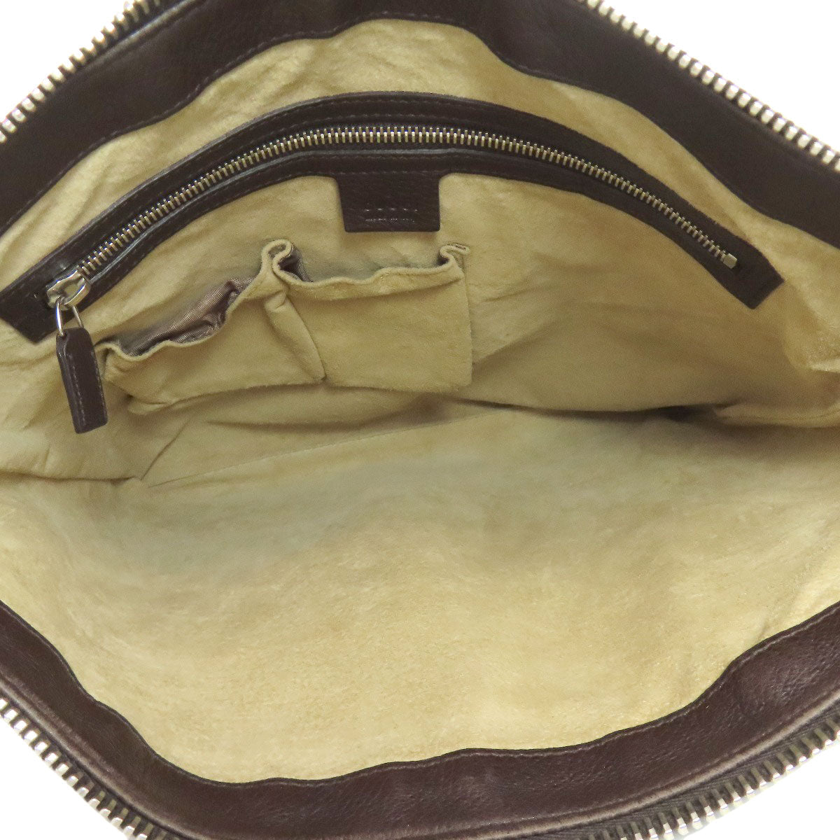 GUCCI Shoulder Bag 233329 Calfskin Brown logo