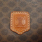 CELINE Handbag PVC Brown Macadam Pattern 2WAY
