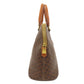 CELINE Handbag PVC Brown Macadam Pattern 2WAY