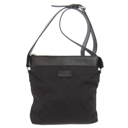 GUCCI Shoulder Bag 510342 Nylon black GG outlet