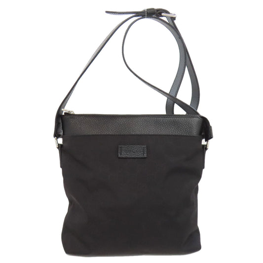 GUCCI Shoulder Bag 510342 Nylon black GG outlet