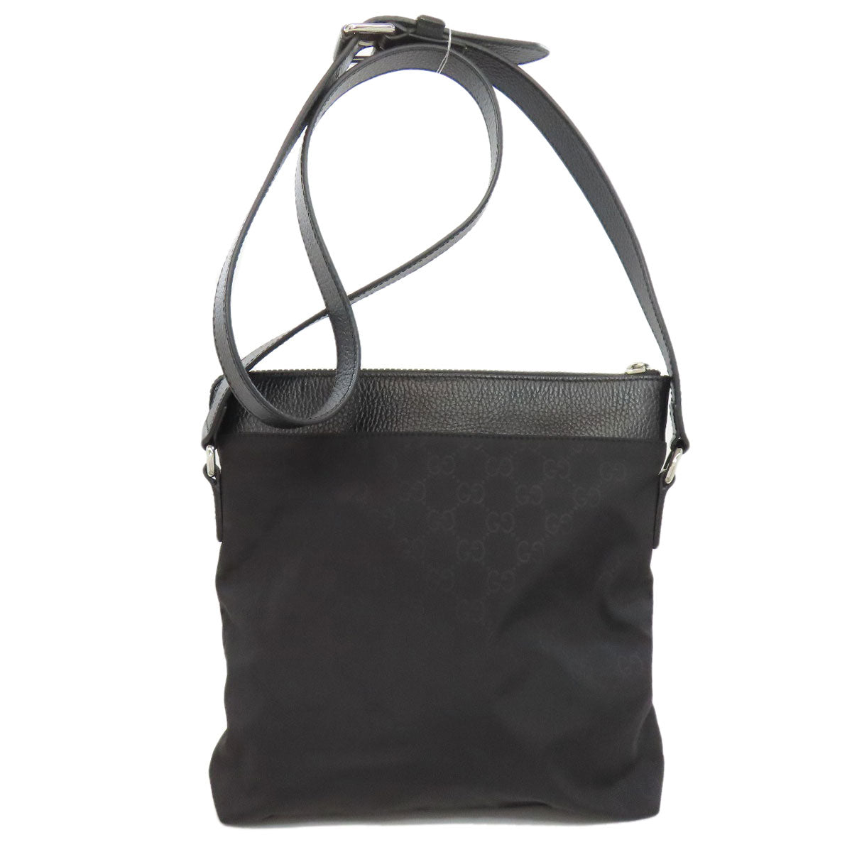 GUCCI Shoulder Bag 510342 Nylon black GG outlet