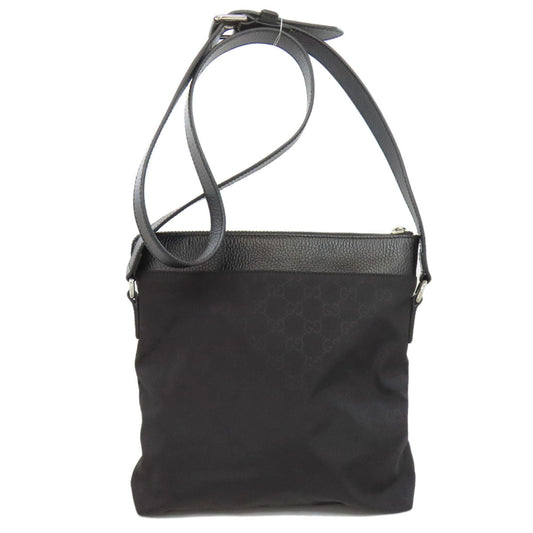 GUCCI Shoulder Bag 510342 Nylon black GG outlet