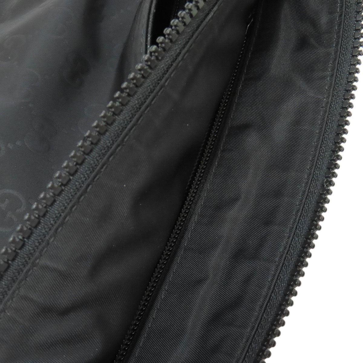 GUCCI Shoulder Bag 510342 Nylon black GG outlet