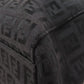 FENDI Handbag canvas black Zucca Pattern