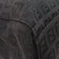 FENDI Handbag canvas black Zucca Pattern