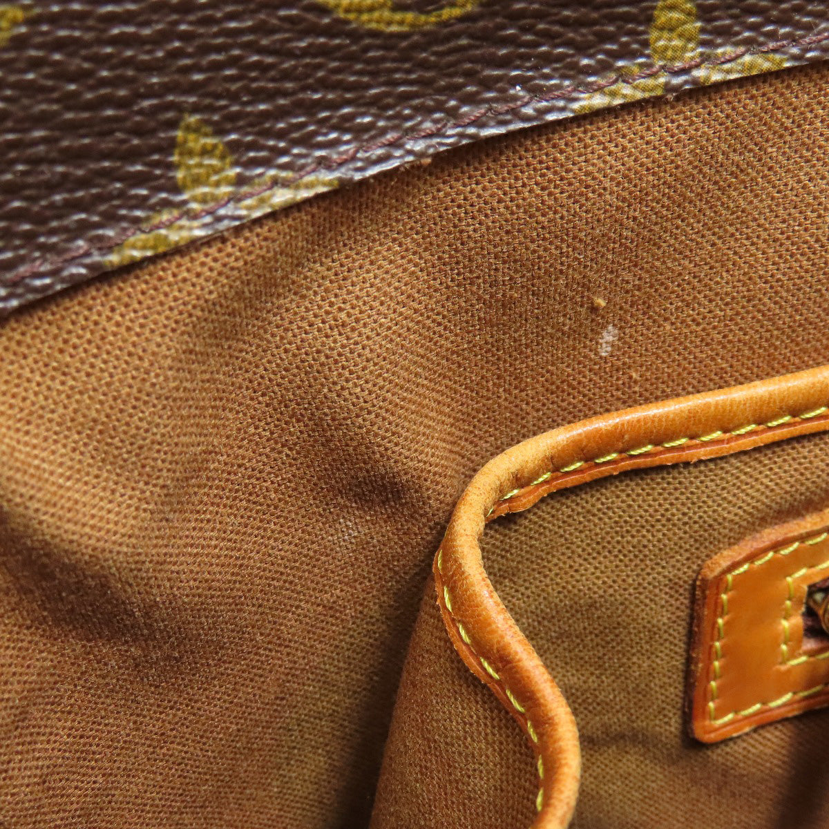 LOUIS VUITTON Tote Bag M51170 Monogram canvas Brown Vavan GM Women Used Authentic