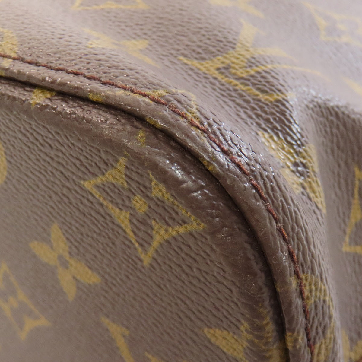 LOUIS VUITTON Tote Bag M51170 Monogram canvas Brown Vavan GM Women Used Authentic