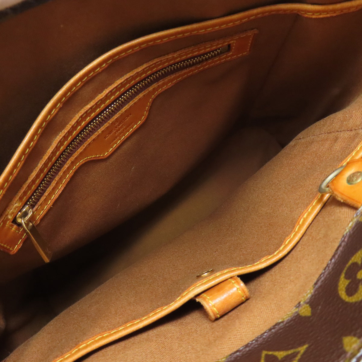 LOUIS VUITTON Tote Bag M51170 Monogram canvas Brown Vavan GM Women Used Authentic