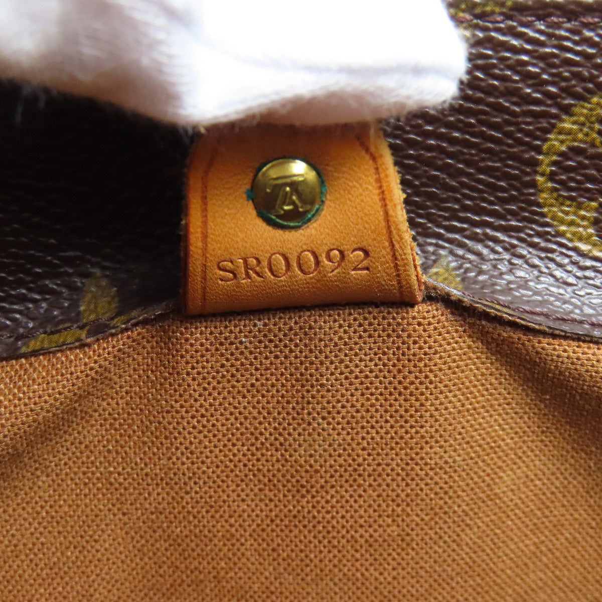 LOUIS VUITTON Tote Bag M51170 Monogram canvas Brown Vavan GM Women Used Authentic
