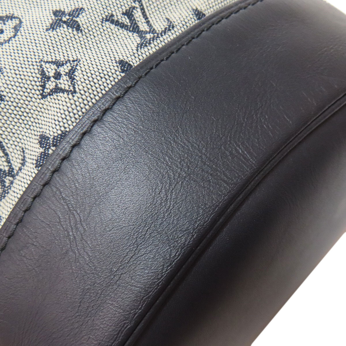LOUIS VUITTON Handbag M92685 Monogram mini Navy Noelie Women Used Authentic