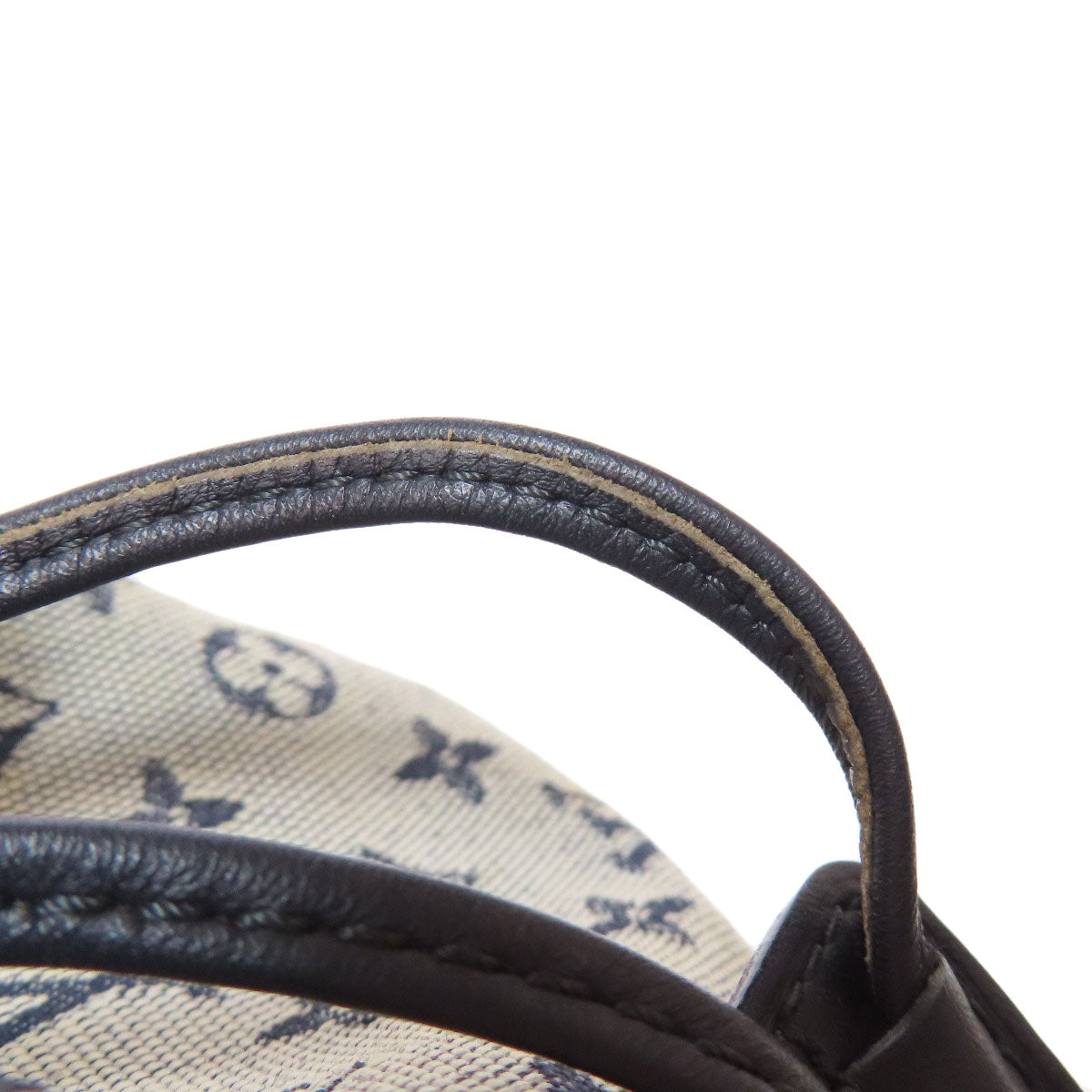 LOUIS VUITTON Handbag M92685 Monogram mini Navy Noelie Women Used Authentic