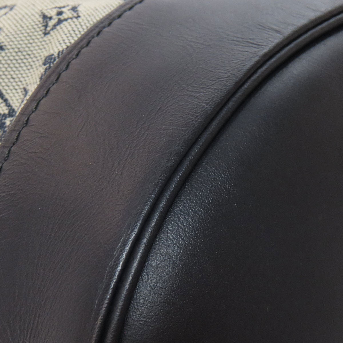 LOUIS VUITTON Handbag M92685 Monogram mini Navy Noelie Women Used Authentic