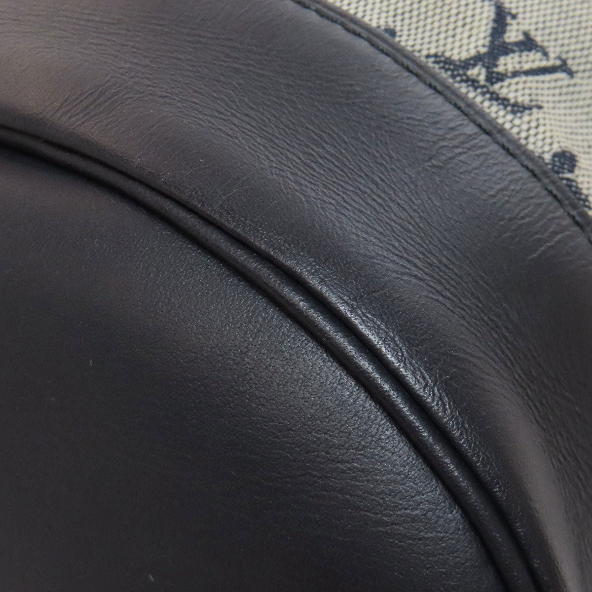 LOUIS VUITTON Handbag M92685 Monogram mini Navy Noelie Women Used Authentic