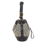 LOUIS VUITTON Handbag M92685 Monogram mini Navy Noelie Women Used Authentic