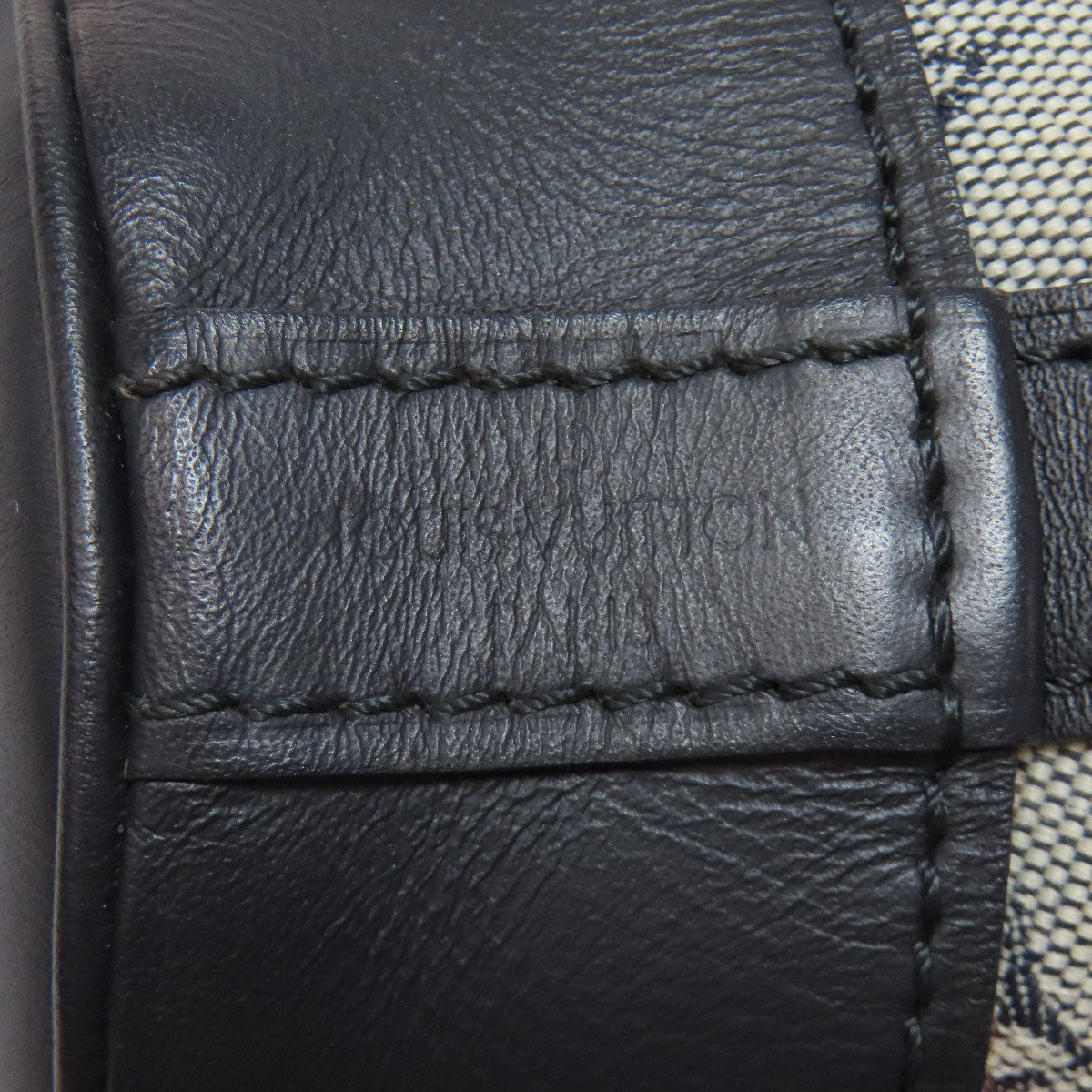 LOUIS VUITTON Handbag M92685 Monogram mini Navy Noelie Women Used Authentic