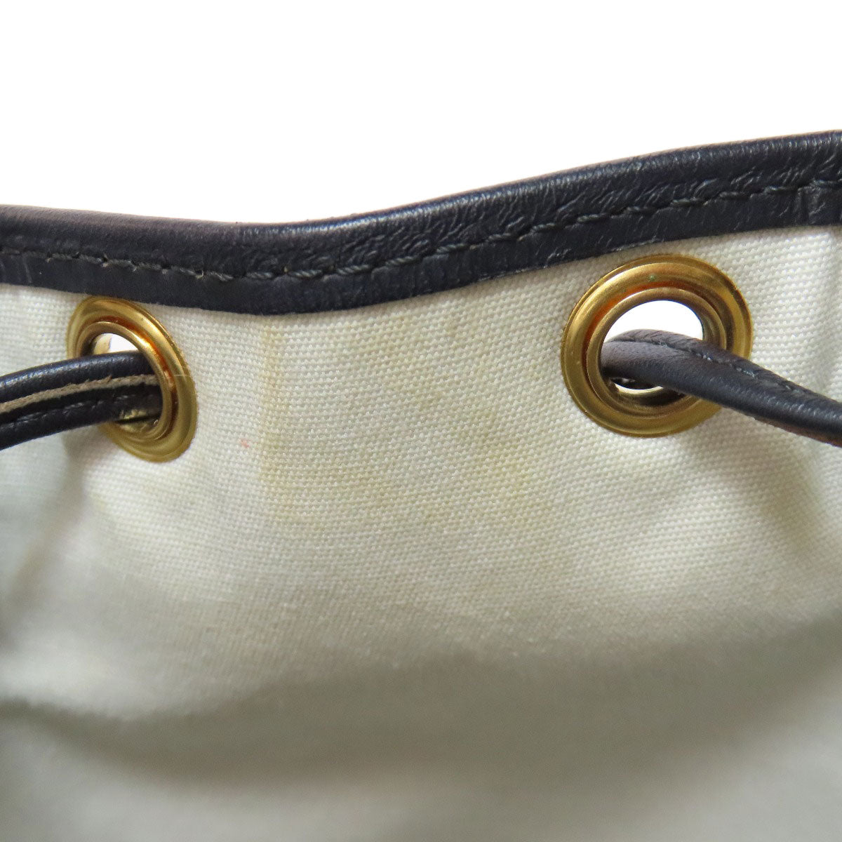 LOUIS VUITTON Handbag M92685 Monogram mini Navy Noelie Women Used Authentic