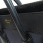 CELINE Handbag Calfskin Navy Luggage micro Women Used Authentic