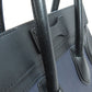 CELINE Handbag Calfskin Navy Luggage micro Women Used Authentic