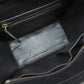 CELINE Handbag Calfskin Navy Luggage micro Women Used Authentic