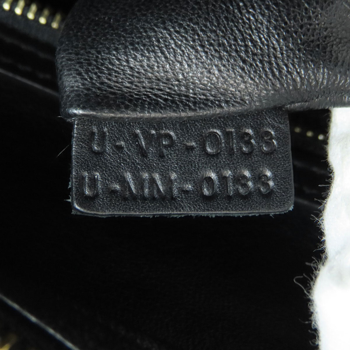 CELINE Handbag Calfskin Navy Luggage micro Women Used Authentic