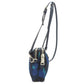 PRADA Shoulder Bag Nylon blue Camouflage Pattern Mini Shoulder Women Used Authentic