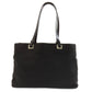 PRADA Tote Bag Nylon black logoMetal