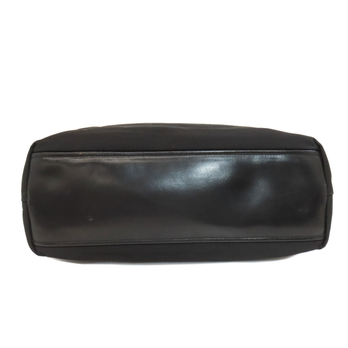 PRADA Tote Bag Nylon black logoMetal
