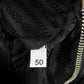 PRADA Tote Bag Nylon black logoMetal