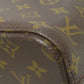 LOUIS VUITTON Tote Bag M51155 Monogram canvas Brown Luco Women Used Authentic
