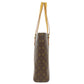 LOUIS VUITTON Tote Bag M51155 Monogram canvas Brown Luco Women Used Authentic