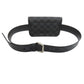 LOUIS VUITTON Sling bag M6837T Damier canvas black sun tulle Pochette homme Women Used Authentic