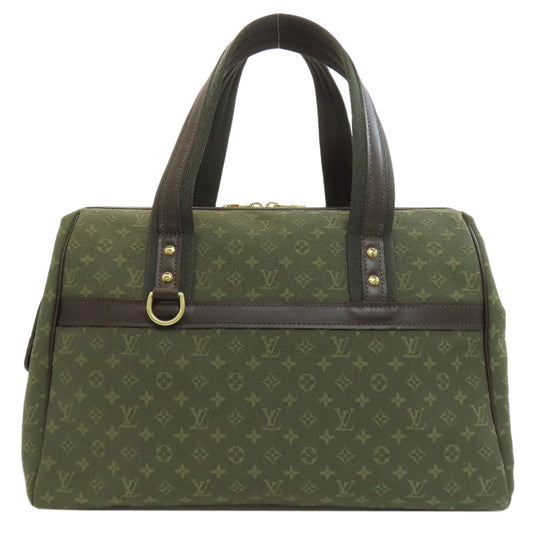 LOUIS VUITTON Boston Duffel bag M92412 Monogram mini green Josephine GM
