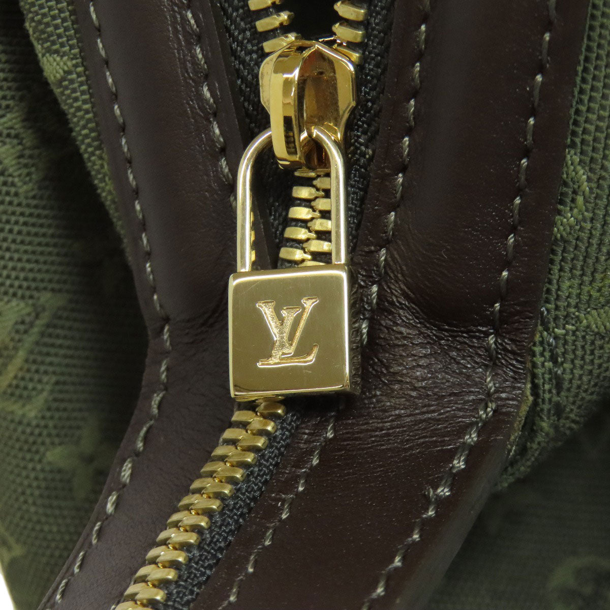LOUIS VUITTON Boston Duffel bag M92412 Monogram mini green Josephine GM