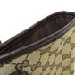 GUCCI Tote Bag 137396 canvas Brown GG Shelly line Women Used Authentic