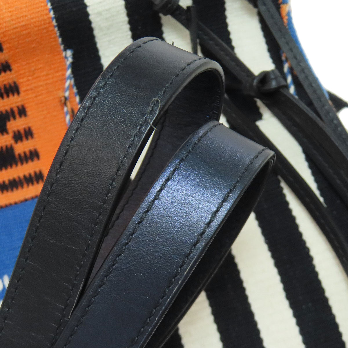 LOEWE Tote Bag canvas blue anagram