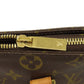 LOUIS VUITTON Tote Bag M51151 Monogram canvas Brown Cabas Mezzo Women Used Authentic