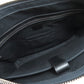 GUCCI Business bag 474135 PVC black GG Briefcase mens Used Authentic