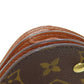 LOUIS VUITTON Coin case M61970 Monogram canvas Brown Porto Monet Guze