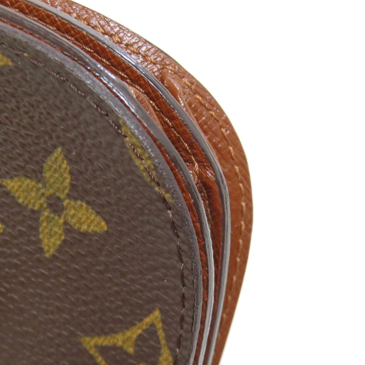 LOUIS VUITTON Coin case M61970 Monogram canvas Brown Porto Monet Guze