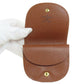 LOUIS VUITTON Coin case M61970 Monogram canvas Brown Porto Monet Guze