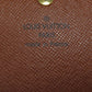 LOUIS VUITTON Coin case M61970 Monogram canvas Brown Porto Monet Guze