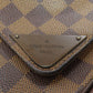 LOUIS VUITTON Shoulder Bag N41149 Damier canvas Brown Shelton MM