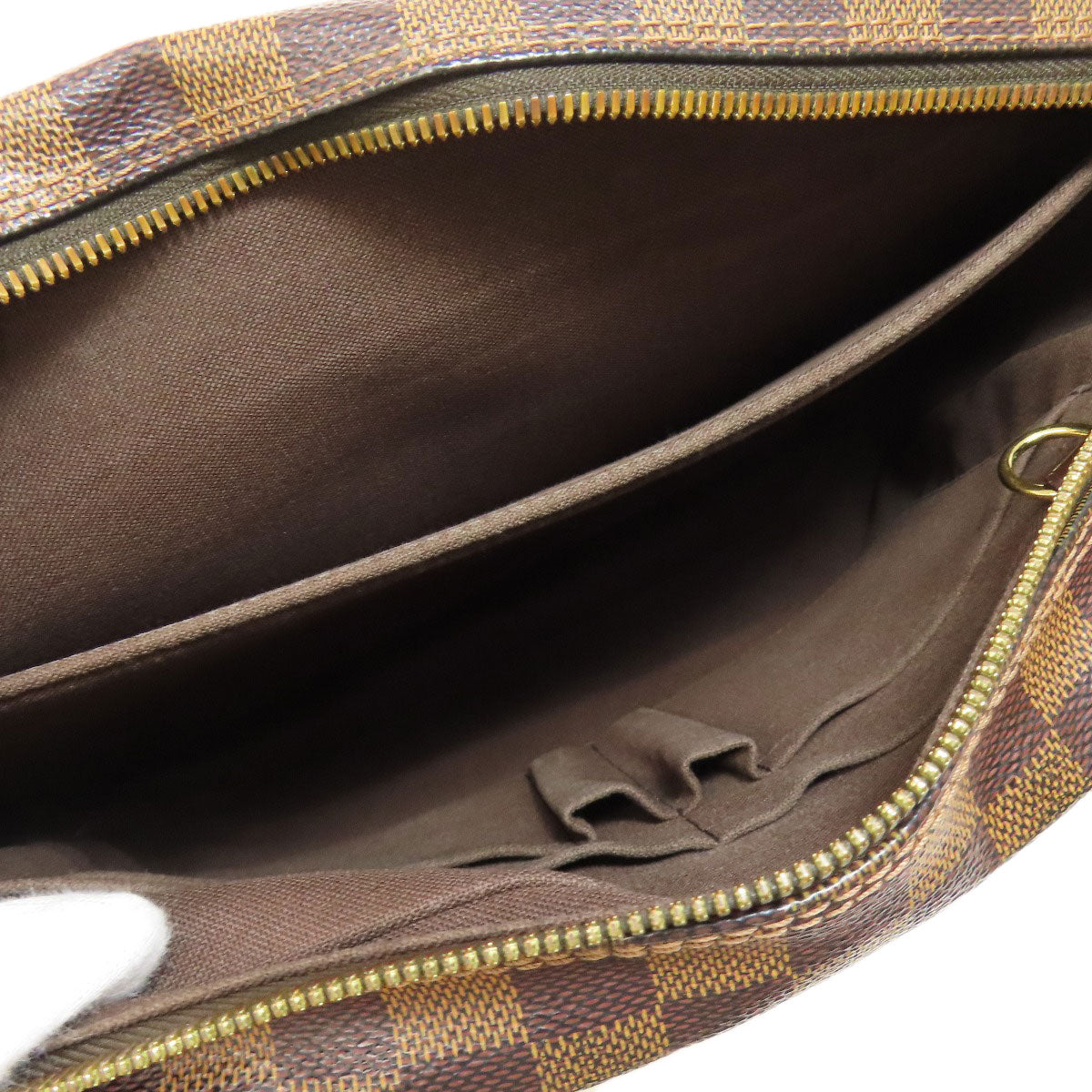 LOUIS VUITTON Shoulder Bag N41149 Damier canvas Brown Shelton MM