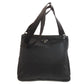 PRADA Shoulder Bag Nylon black logoMetal