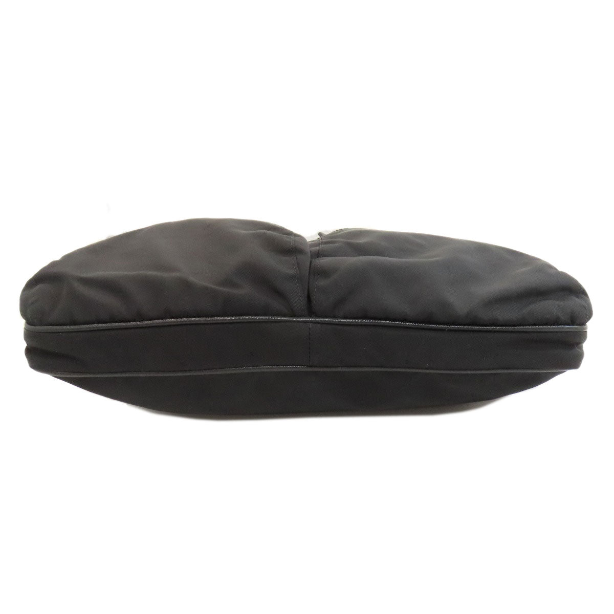 PRADA Shoulder Bag Nylon black logoMetal