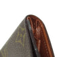 LOUIS VUITTON Coin case M61930 Monogram canvas Brown Portonet Plat Women(Unisex) Used Authentic