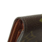 LOUIS VUITTON Coin case M61930 Monogram canvas Brown Portonet Plat Women(Unisex) Used Authentic