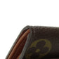 LOUIS VUITTON Coin case M61930 Monogram canvas Brown Portonet Plat Women(Unisex) Used Authentic