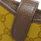 GUCCI Accessory pouch 702203 PVC Brown GG Crystal Adidas Collaboration Phone Pouch Women Used Authentic